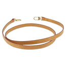 LOUIS VUITTON Nume leather Shoulder Strap Leather 44.9"" Beige LV Auth 204230A-3