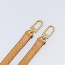 LOUIS VUITTON Nume leather Shoulder Strap Leather 44.9"" Beige LV Auth 204230A-6