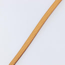 LOUIS VUITTON Nume leather Shoulder Strap Leather 44.9"" Beige LV Auth 204230A-8