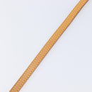 LOUIS VUITTON Nume leather Shoulder Strap Leather 44.9"" Beige LV Auth 204230A-9