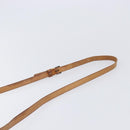 Christian Dior Trotter Canvas Shoulder Bag PVC Green Gold Auth 204234-14