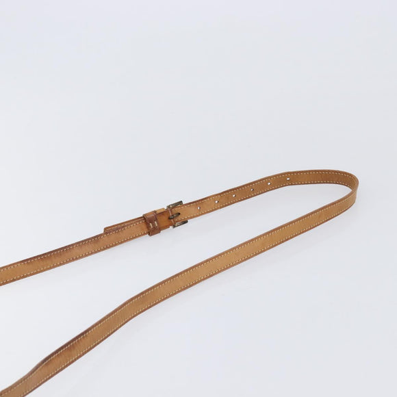 Christian Dior Trotter Canvas Shoulder Bag PVC Green Gold Auth 204234