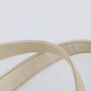 Chloe Eden Small Tote Bag Leather White Gold Auth 204236-9