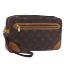 LOUIS VUITTON Monogram Marly Dragonne GM Clutch Bag M51825 LV Auth 204241-1