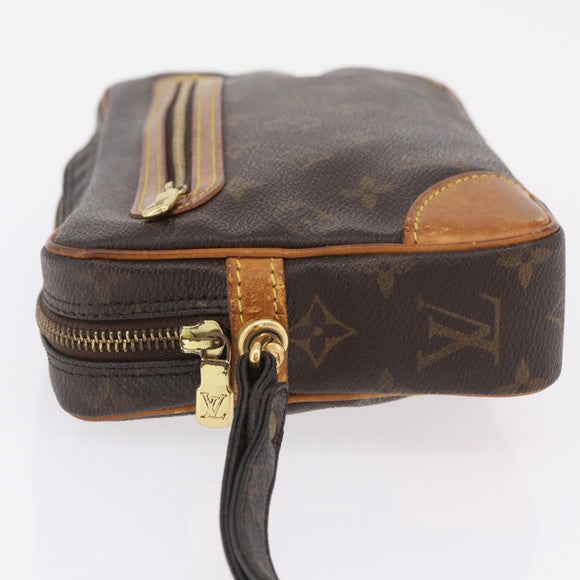 LOUIS VUITTON Monogram Marly Dragonne GM Clutch Bag M51825 LV Auth 204241