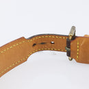 LOUIS VUITTON Monogram Collie Baxter PM Dog Leash M58072 LV Auth 204242-10