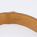 LOUIS VUITTON Monogram Collie Baxter PM Dog Leash M58072 LV Auth 204242-12