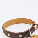 LOUIS VUITTON Monogram Collie Baxter PM Dog Leash M58072 LV Auth 204242-11