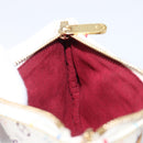 LOUIS VUITTON Monogram Multicolor Pochette MM Pouch White M60028 LV Auth 204245-20