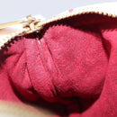 LOUIS VUITTON Monogram Multicolor Pochette MM Pouch White M60028 LV Auth 204245-12