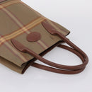 Burberrys Burberry Nova Check Hand Bag Canvas 4 Set Beige Auth 204246-11