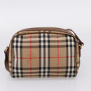 Burberrys Burberry Nova Check Hand Bag Canvas 4 Set Beige Auth 204246-21