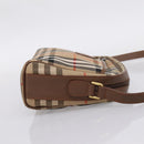 Burberrys Burberry Nova Check Hand Bag Canvas 4 Set Beige Auth 204246-22