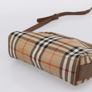 Burberrys Burberry Nova Check Hand Bag Canvas 4 Set Beige Auth 204246-24