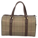 Burberrys Burberry Nova Check Hand Bag Canvas 4 Set Beige Auth 204246-3