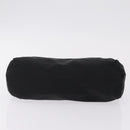 PRADA Pouch Nylon 4 Set Black Silver gold Auth 204250-7