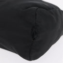 PRADA Pouch Nylon 4 Set Black Silver gold Auth 204250-8