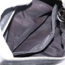 GUCCI GG Canvas Shoulder Bag Black Silver 001 3812 Auth 204252-20