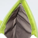 BOTTEGA VENETA INTRECCIATO iPad Case Leather Green Auth 204255-19
