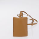 GUCCI GG Canvas Pouch Leather metal 5 Set Beige Silver black Auth 204257-14