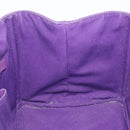 PRADA Canapa GM Tote Bag Canvas Purple Gold Auth 204261-19