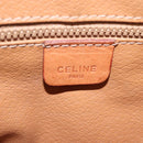 CELINE Macadam Canvas Shoulder Bag PVC Leather Brown Gold Auth 204266-27