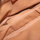 CELINE Macadam Canvas Shoulder Bag PVC Leather Brown Gold Auth 204266-11