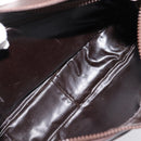 CELINE C Sulky Shoulder Bag Brown Gold Auth 204267-16