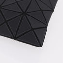 ISSEY MIYAKE BAO BAO Clutch Bag PVC Leather Black Silver Auth 204271A-16