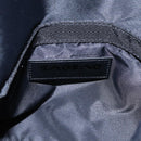 ISSEY MIYAKE BAO BAO Clutch Bag PVC Leather Black Silver Auth 204271A-17