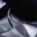 ISSEY MIYAKE BAO BAO Clutch Bag PVC Leather Black Silver Auth 204271A-11