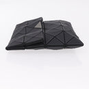 ISSEY MIYAKE BAO BAO Clutch Bag PVC Leather Black Silver Auth 204271A-4
