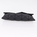 ISSEY MIYAKE BAO BAO Clutch Bag PVC Leather Black Silver Auth 204271A-6