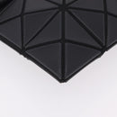 ISSEY MIYAKE BAO BAO Clutch Bag PVC Leather Black Silver Auth 204271A-7