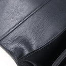 Christian Dior Honeycomb Canvas Shoulder Bag PVC 2 Set Black Auth 204274-16