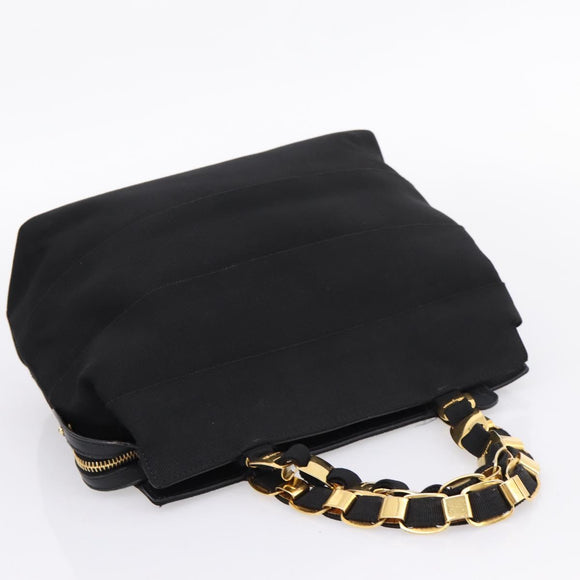 Salvatore Ferragamo Shoulder Bag Leather Canvas 3 Set Black Brown Auth 204276
