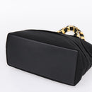 Salvatore Ferragamo Shoulder Bag Leather Canvas 3 Set Black Brown Auth 204276-12