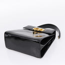 Salvatore Ferragamo Shoulder Bag Leather Canvas 3 Set Black Brown Auth 204276-20