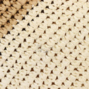 Tory Burch Tote Bag Raffia Beige Gold Tone Auth 204285A-24