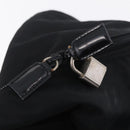 PRADA Shoulder Bag Nylon Leather 5 Set Black Purple Auth 204287-11