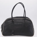 PRADA Shoulder Bag Nylon Leather 5 Set Black Purple Auth 204287-12