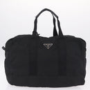 PRADA Shoulder Bag Nylon Leather 5 Set Black Purple Auth 204287-2