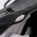 PRADA Shoulder Bag Nylon Leather 5 Set Black Purple Auth 204287-23