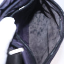 PRADA Shoulder Bag Nylon Leather 5 Set Black Purple Auth 204287-45