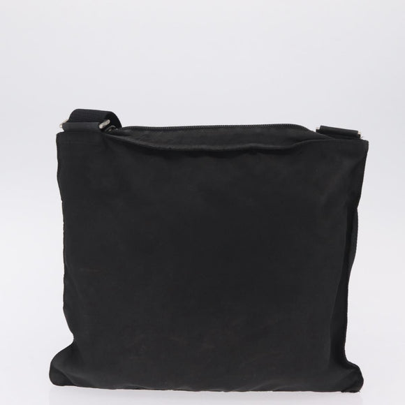 PRADA Shoulder Bag Nylon Leather 5 Set Black Purple Auth 204287
