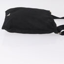 PRADA Shoulder Bag Nylon Leather 5 Set Black Purple Auth 204287-48