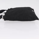 PRADA Shoulder Bag Nylon Leather 5 Set Black Purple Auth 204287-49