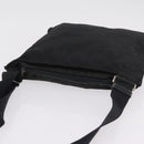 PRADA Shoulder Bag Nylon Leather 5 Set Black Purple Auth 204287-50