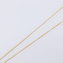 Christian Dior Necklace metal Gold Auth 204290-12