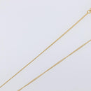 Christian Dior Necklace metal Gold Auth 204290-13